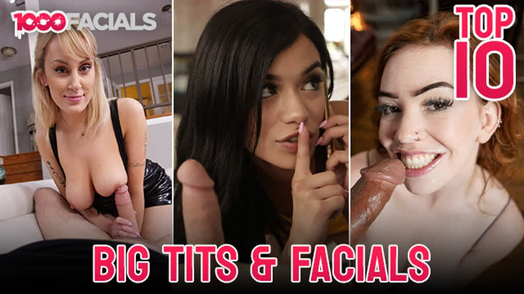Cover image for Top 10 Big Tits Facials – Huge Tits And A Lot Of Facials